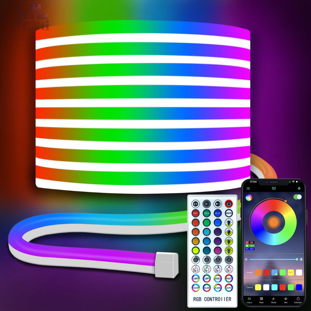 LUCES LED NEÓN RGB 5 METROS